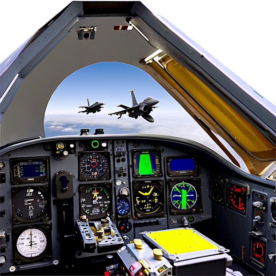 Jet Fighter Cockpit View Png Itu PNG