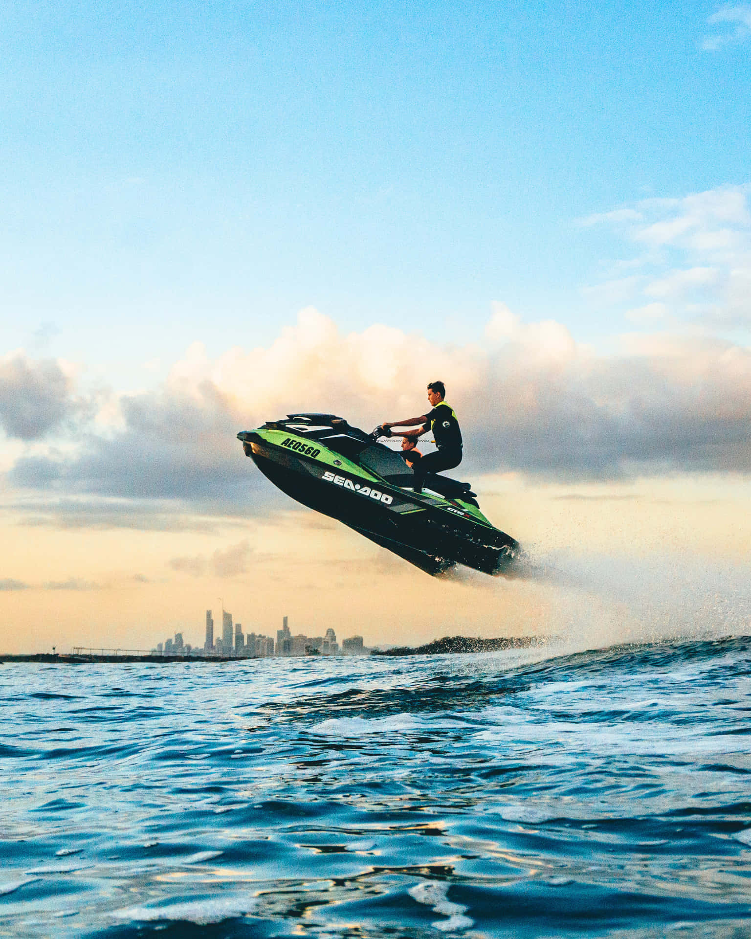 Jet Ski In The Air Picture