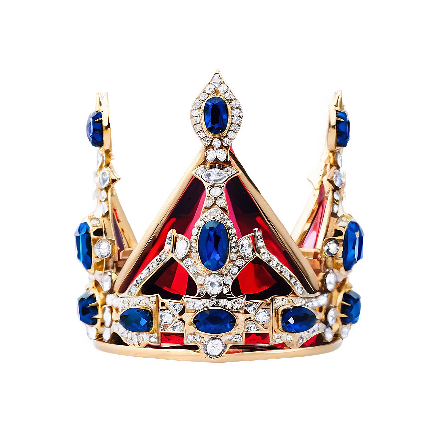 Jewel-encrusted Crown Png 04302024 PNG