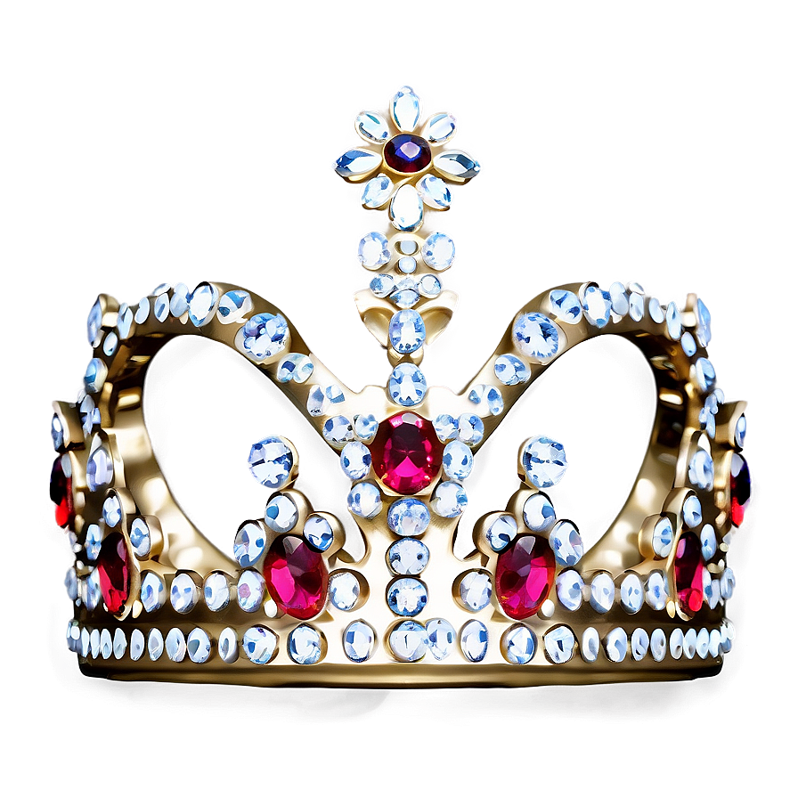 Jewel-encrusted Crown Png Ety49 PNG