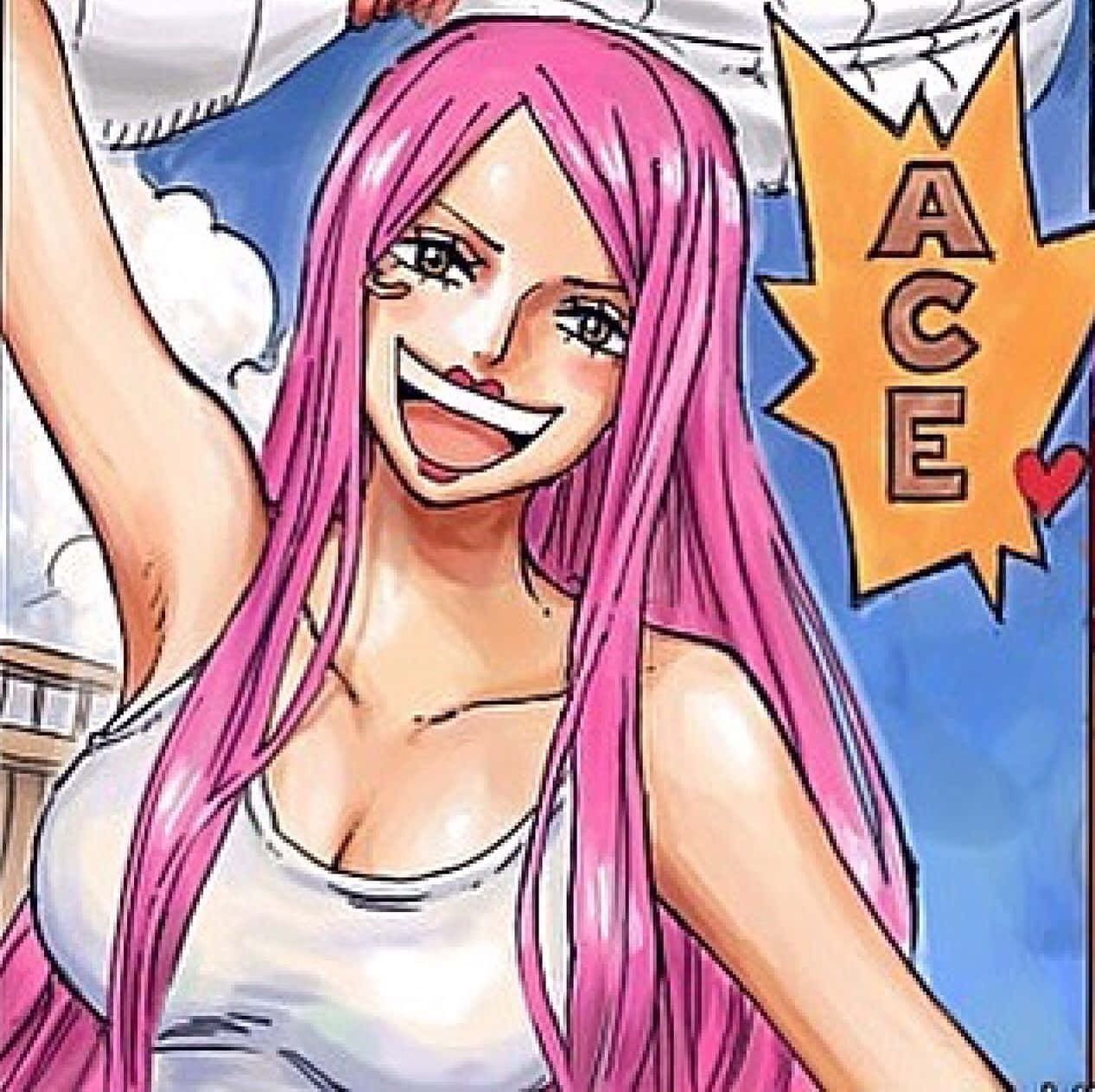 Jewelry Bonney striking a pose Wallpaper