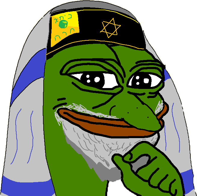 Jewish_ Pepe_ Frog_ Meme PNG