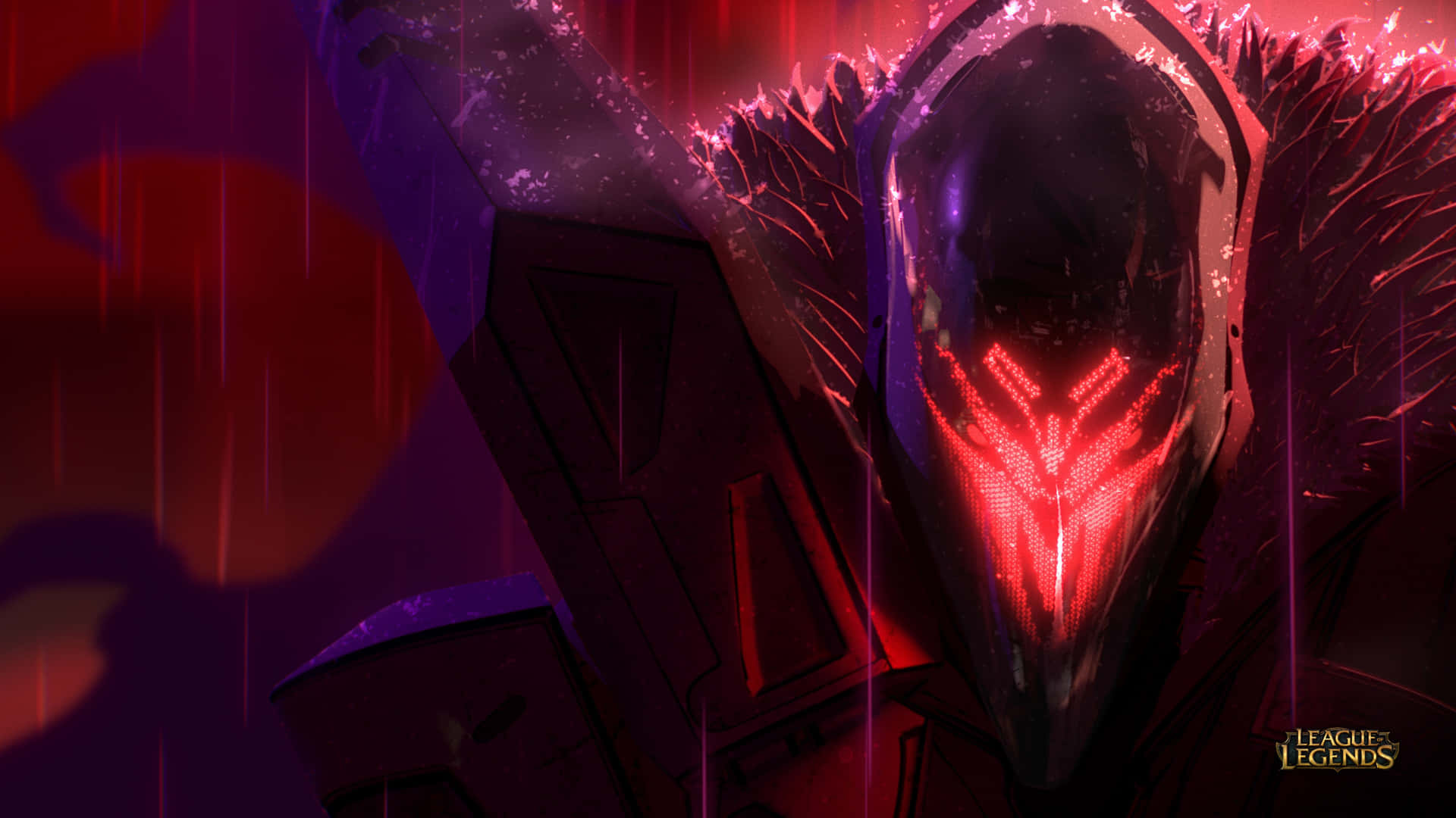 Jhin De Virtuoos League Of Legends Achtergrond