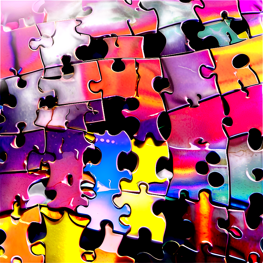 Jigsaw Puzzle Completion Celebration Png 68 PNG