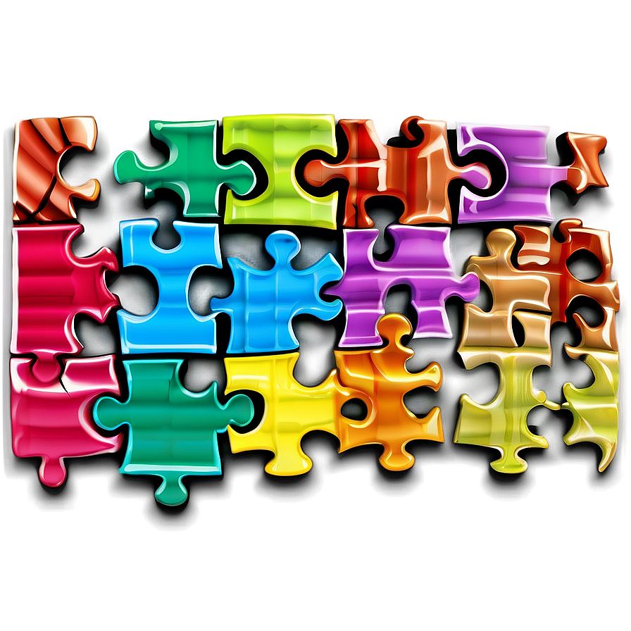 Jigsaw Puzzle Completion Celebration Png 75 PNG