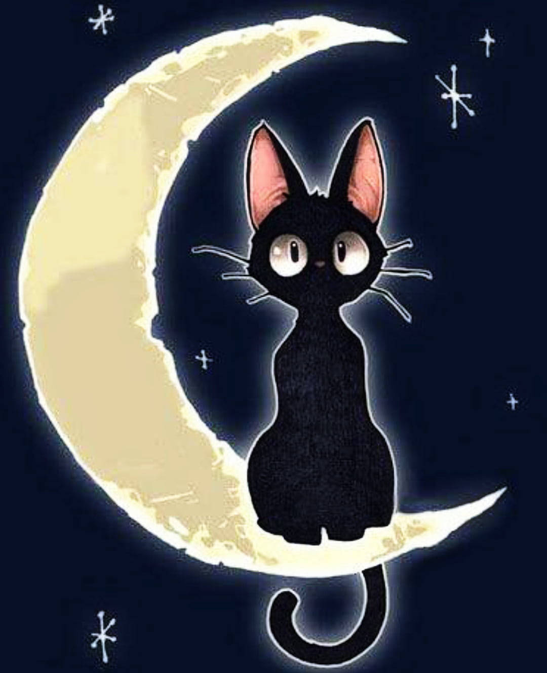 Jiji Cat From Kikis Delivery Service Wallpaper
