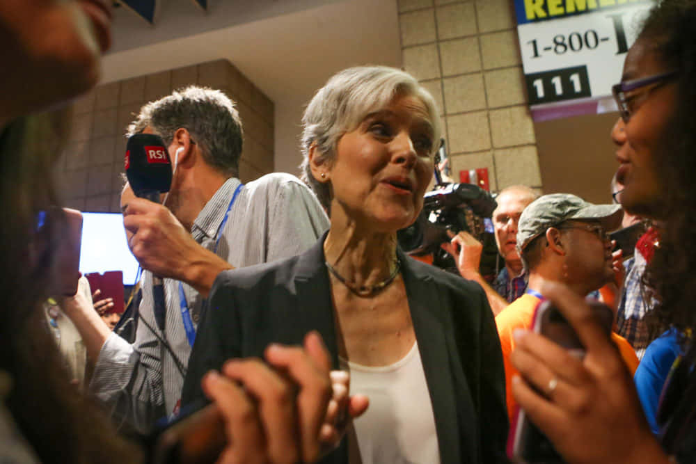 Jill Stein During Democratic National Convention Wallpaper