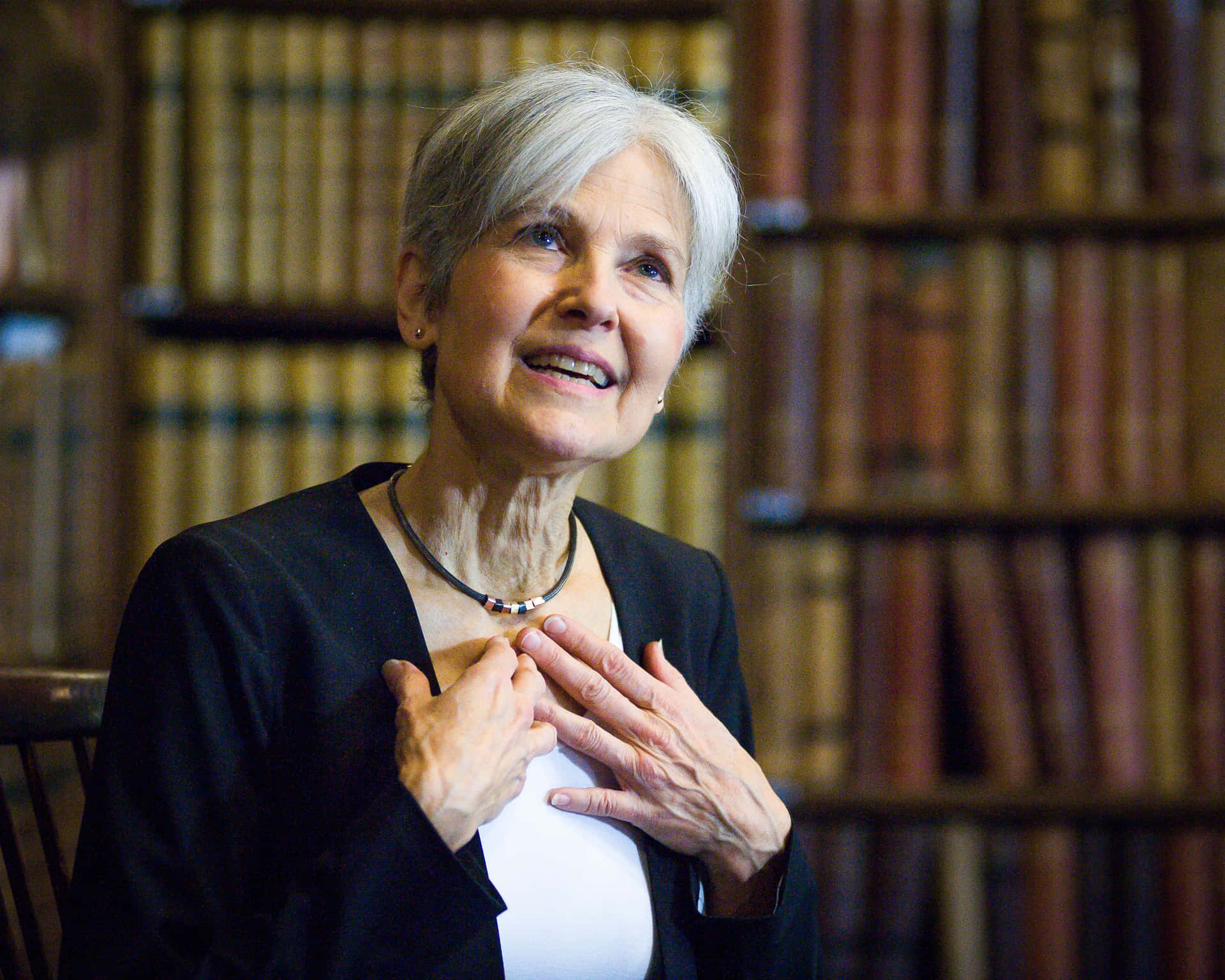Jill Stein In The Library Wallpaper