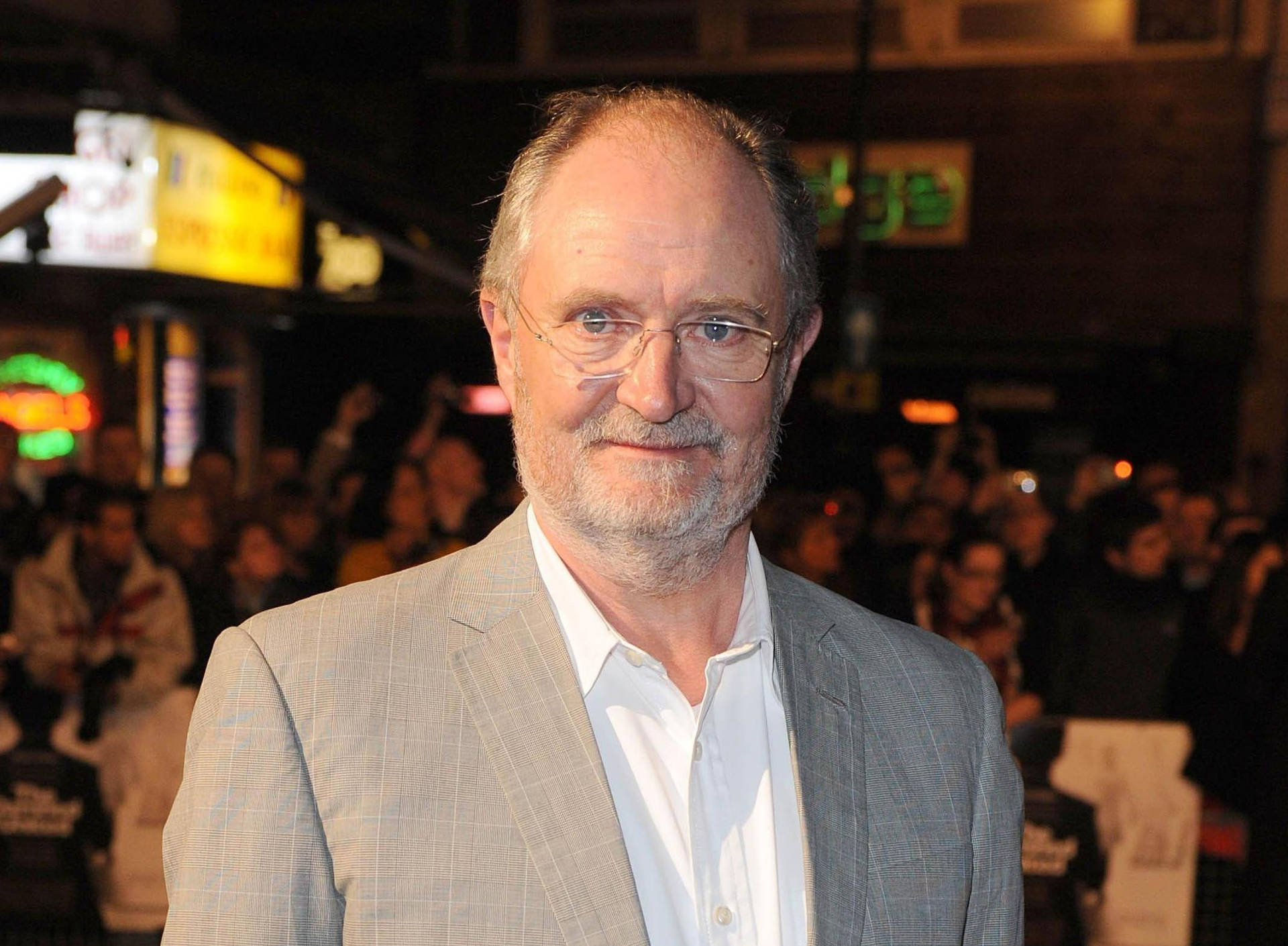 Jim Broadbent Well-known Television Character Actor Wallpaper