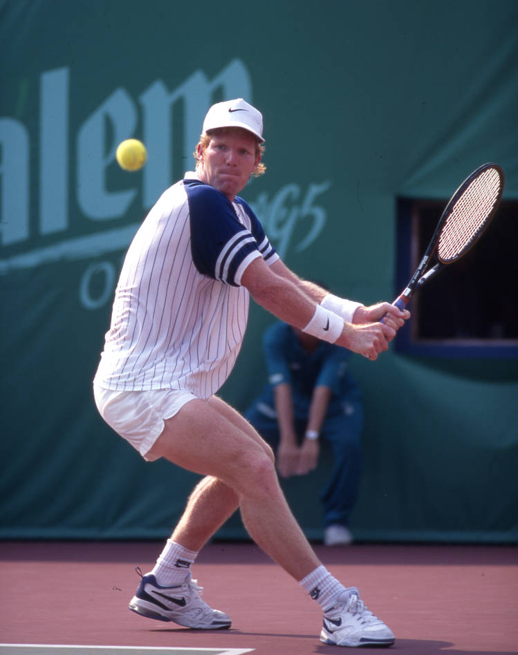 Jimcourier 1992 Juego De Tenis Fondo de pantalla