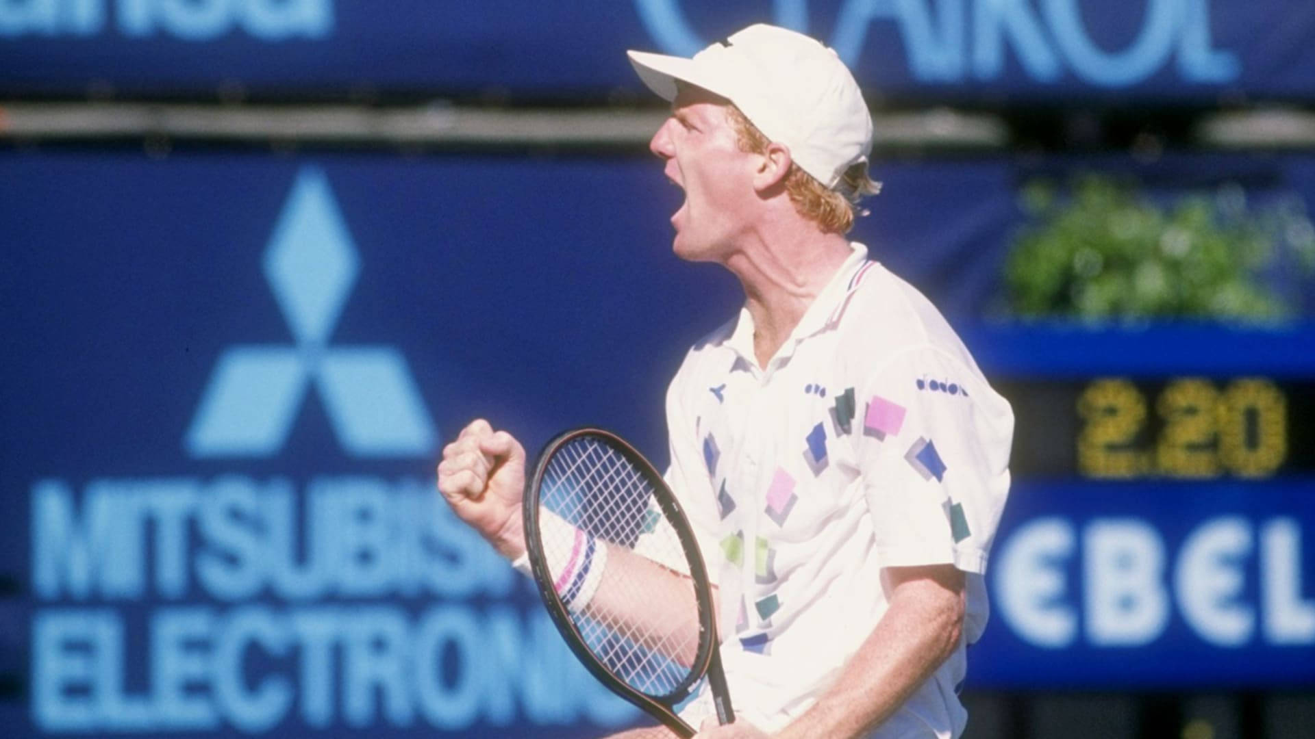 Jim Courier Beats Andre Agassi Wallpaper