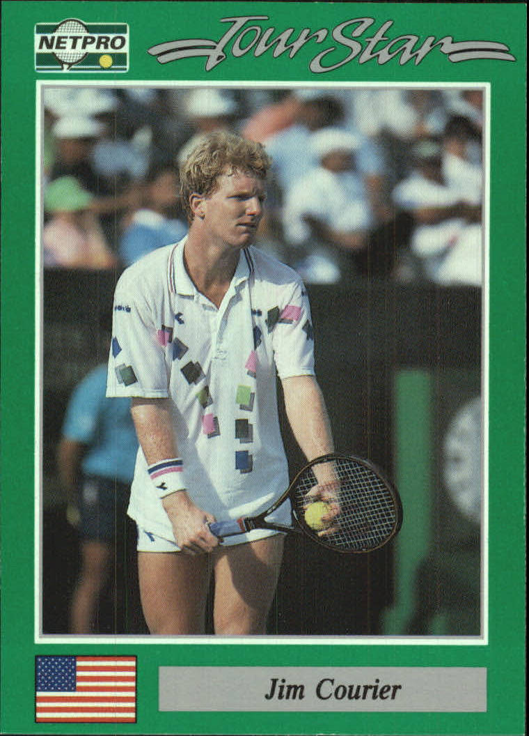 Jim Courier Game Stats Wallpaper