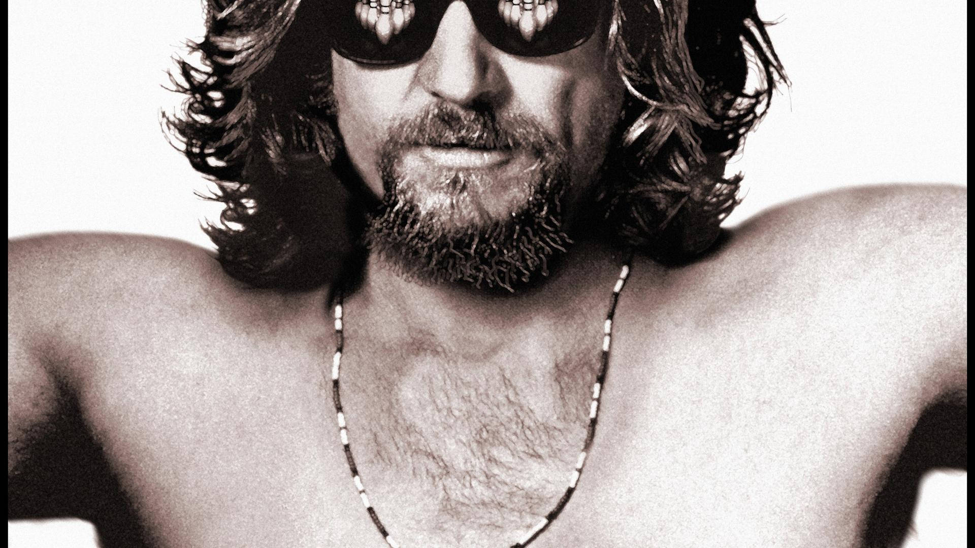 Caption: Jim Morrison, The Lizard King in his Prime Wallpaper