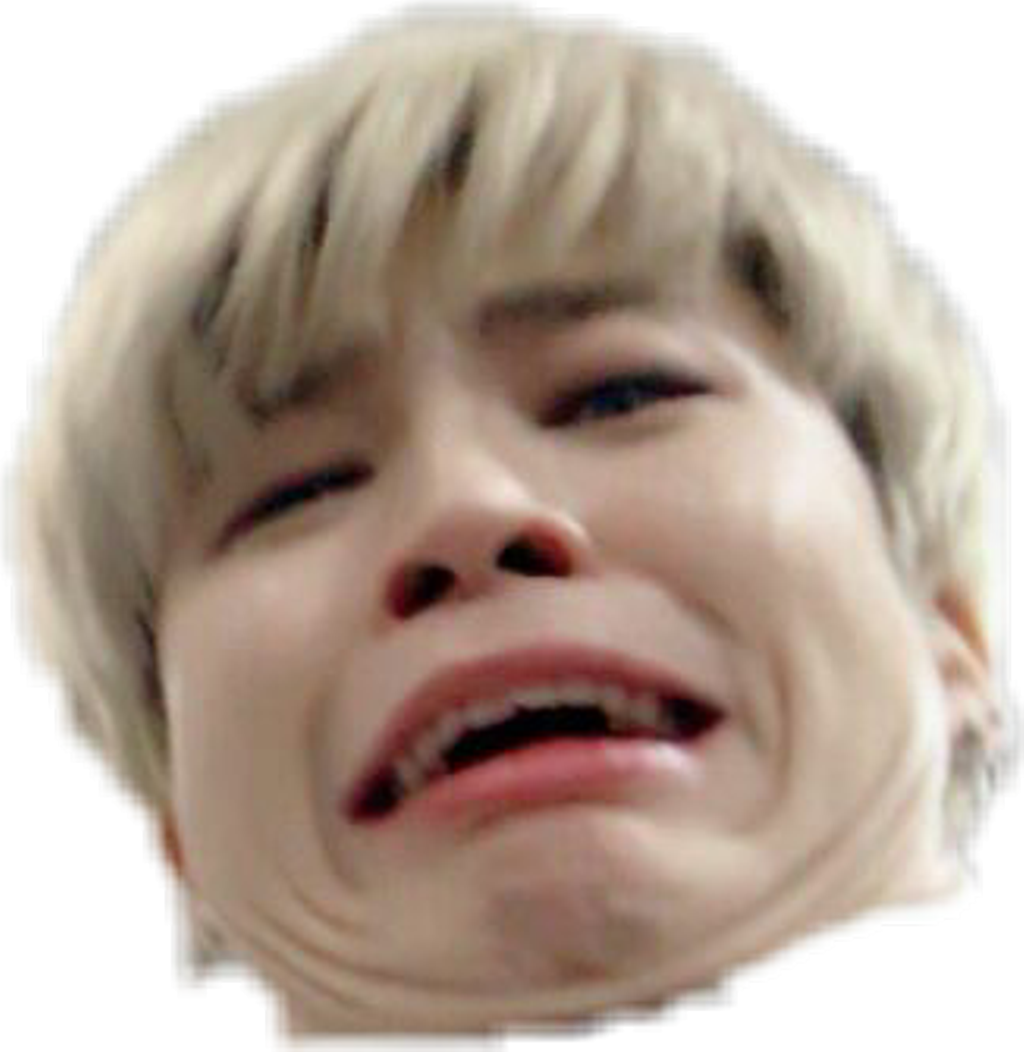 Jimin Funny Face Expression PNG