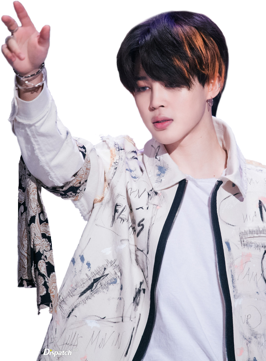 Jimin Peace Sign Pose PNG