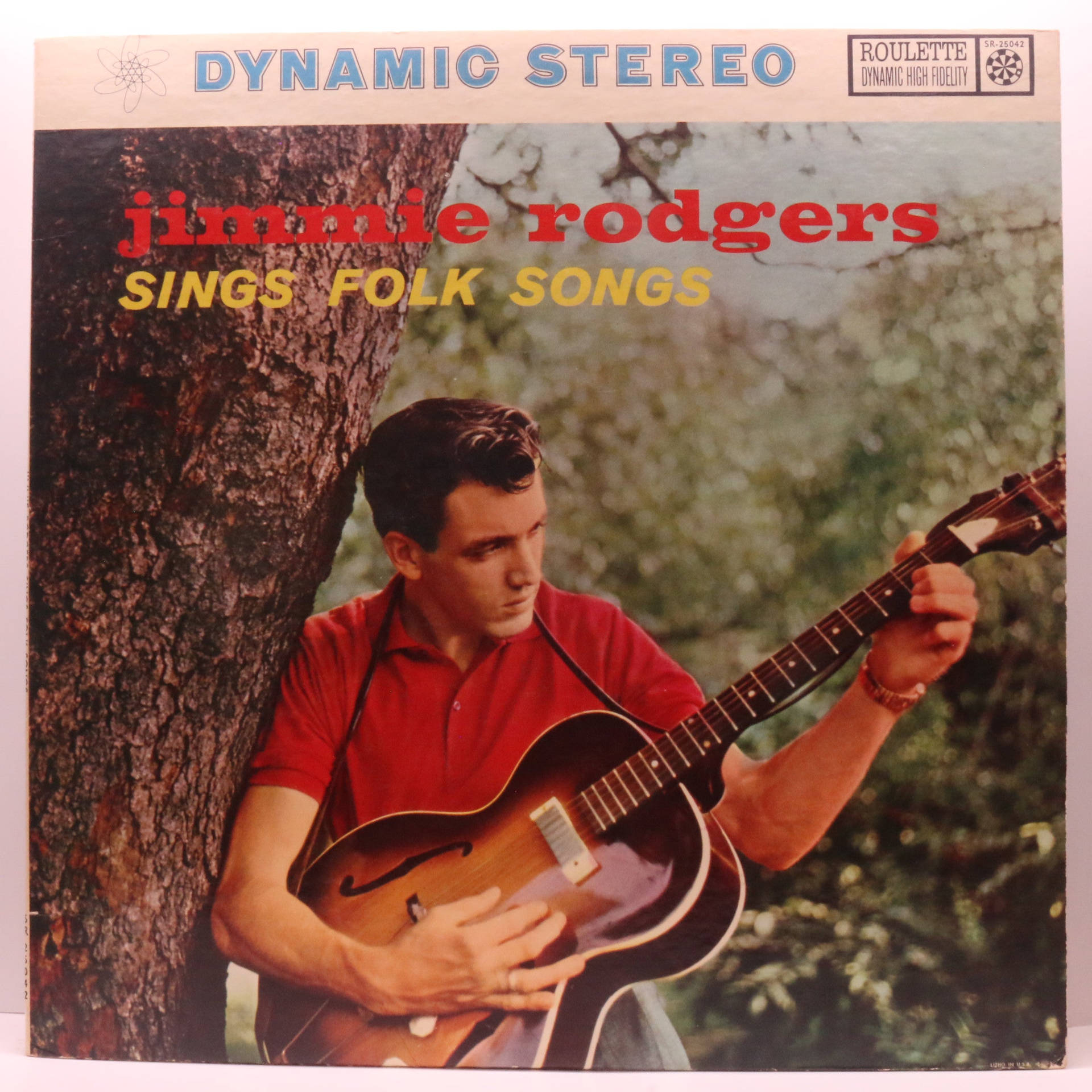 Posterclassico Dell'album Di Jimmie Rodgers Sfondo