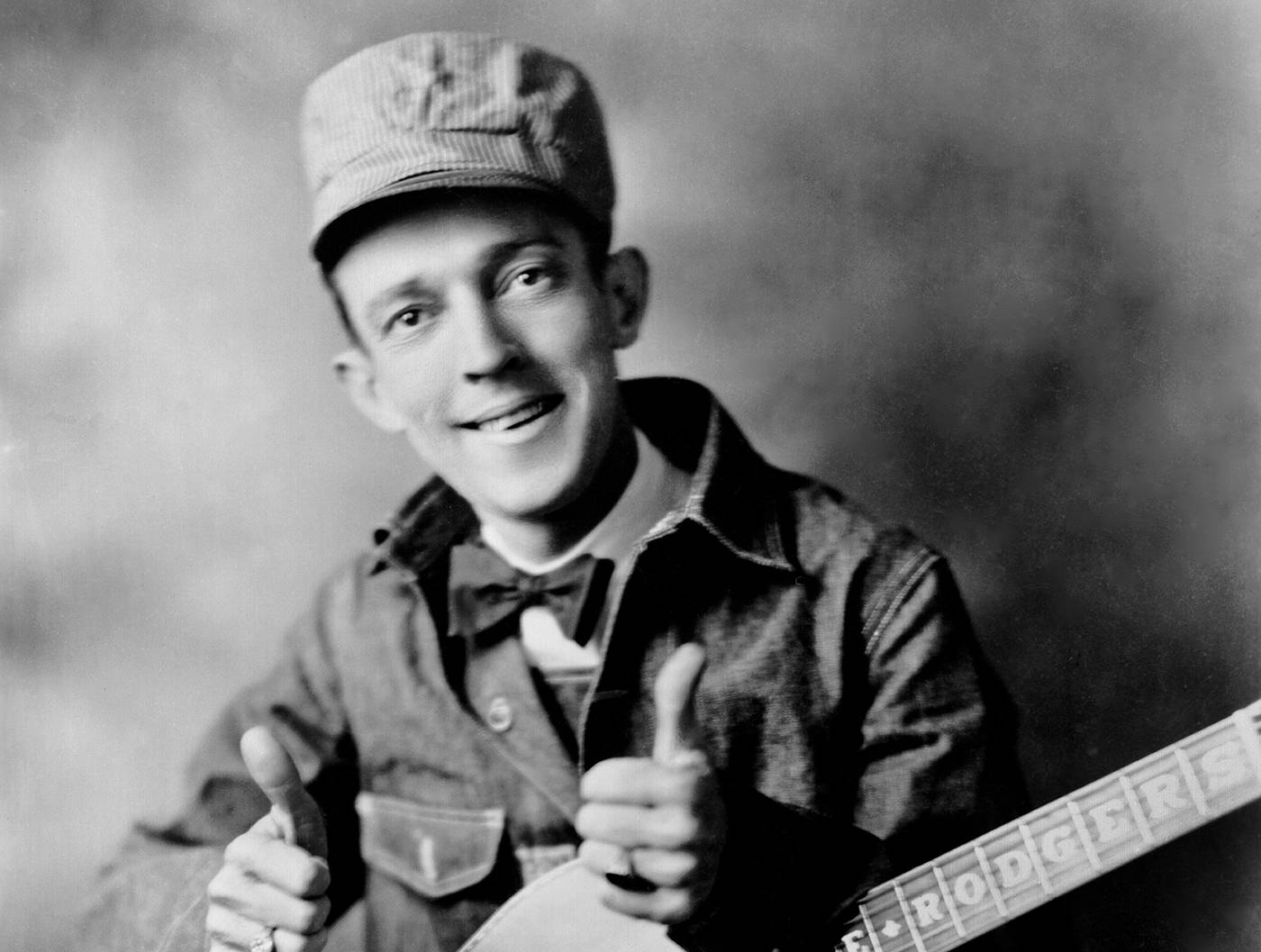 Jimmie Rodgers Remastered Portrait Wallpaper