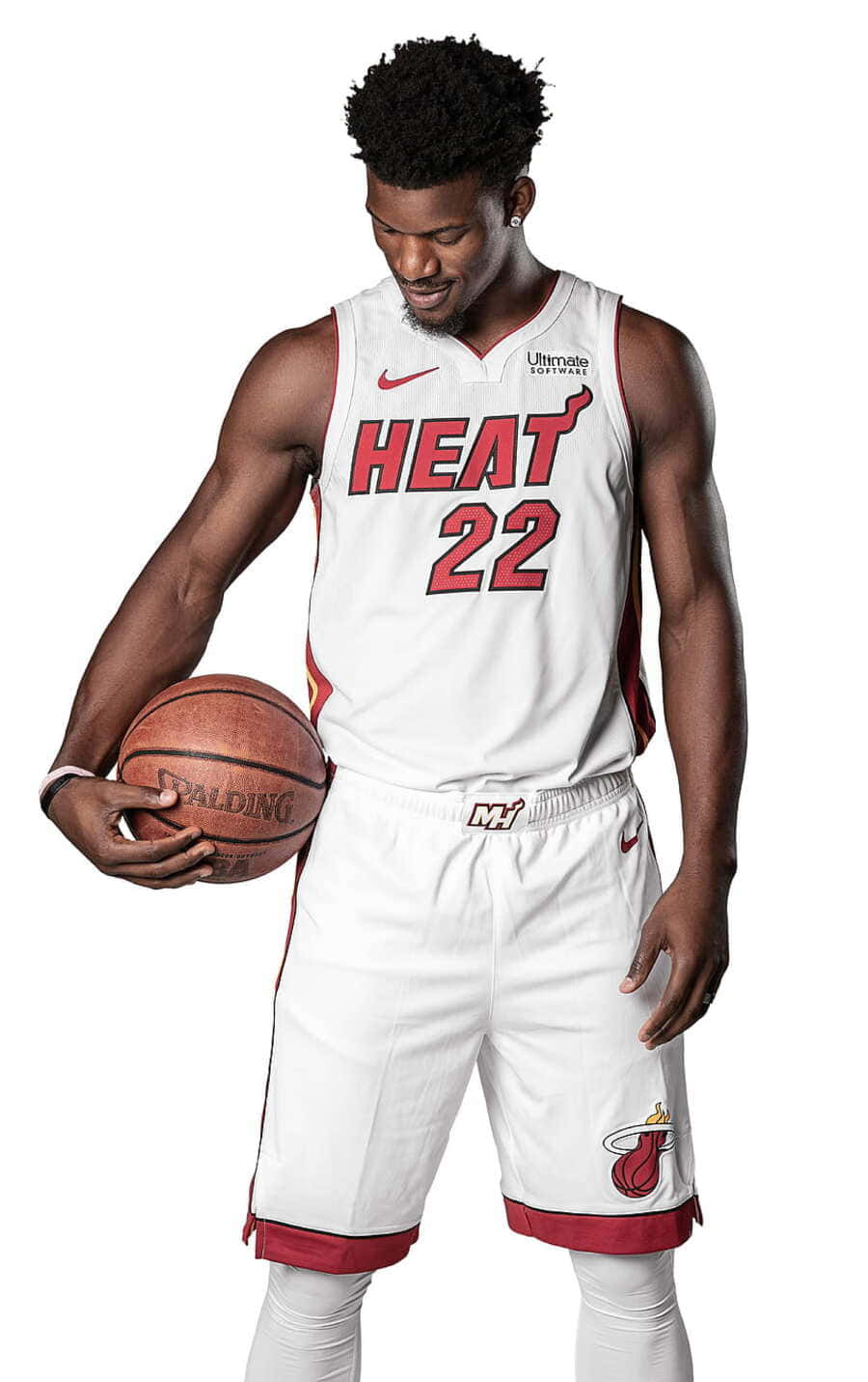 Jimmy Butler Miami Heat Uniform Achtergrond