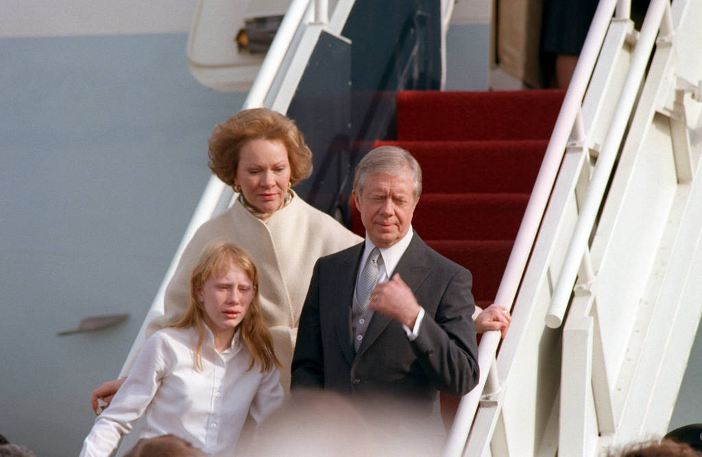 Jimmy Carter And His Family Wallpaper