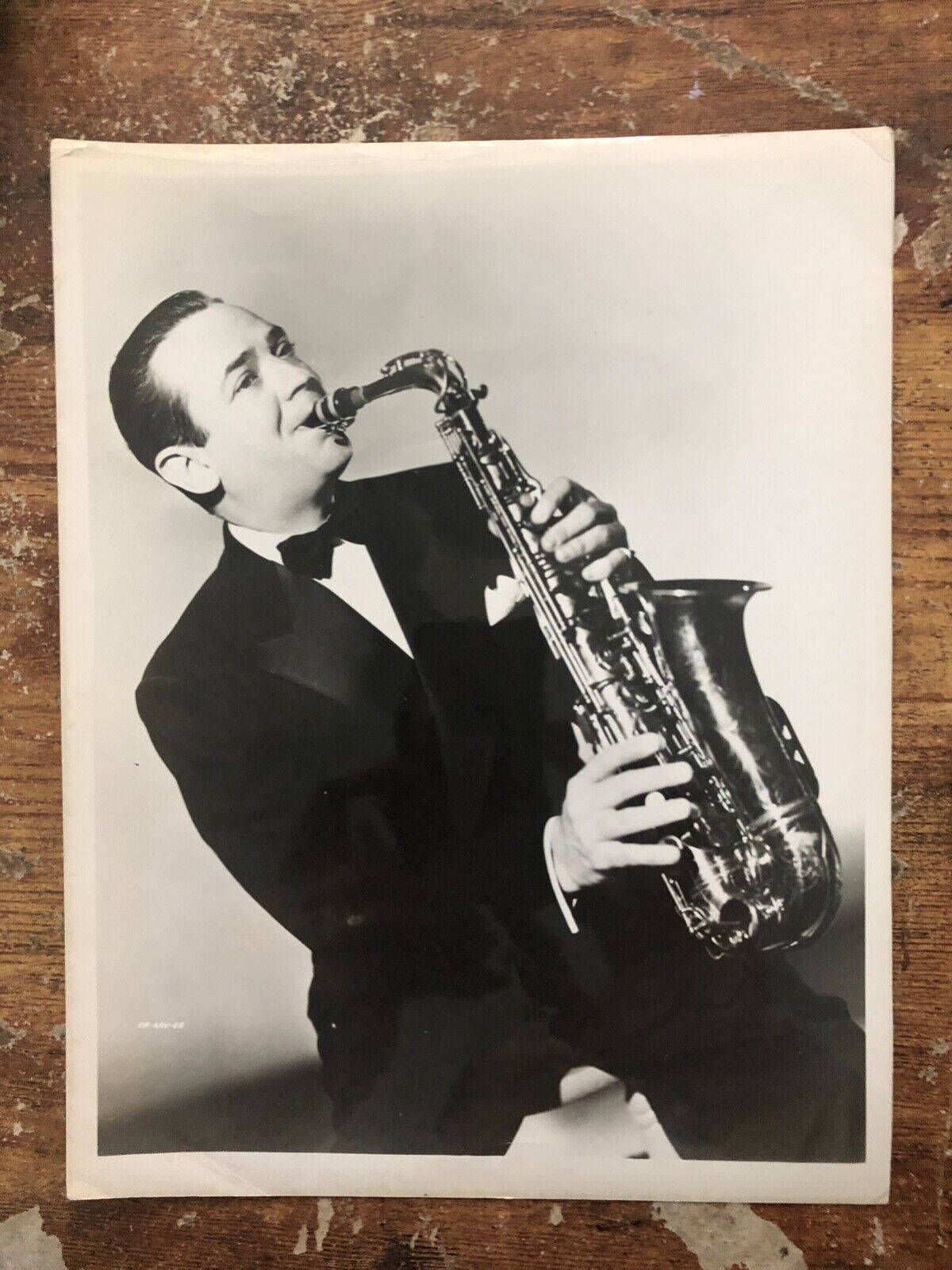 A Rare Photograph of Jazz Legend Jimmy Dorsey Wallpaper