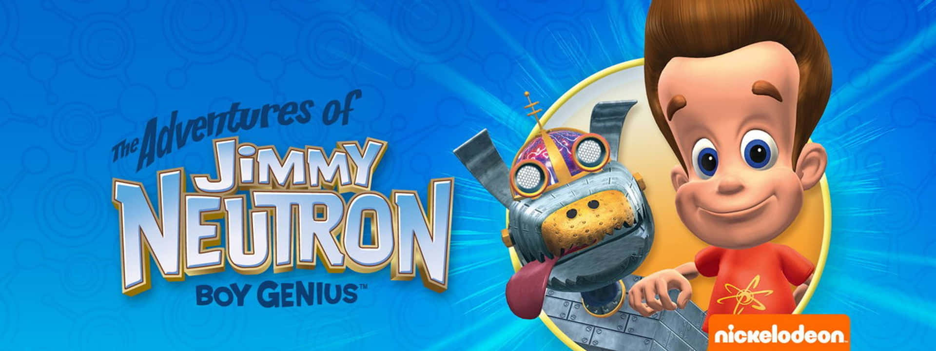 Jimmyneutron Boy Genius Nickelodeon Show Blir En Fantastisk Bakgrundsbild För Din Dator Eller Mobil. Wallpaper