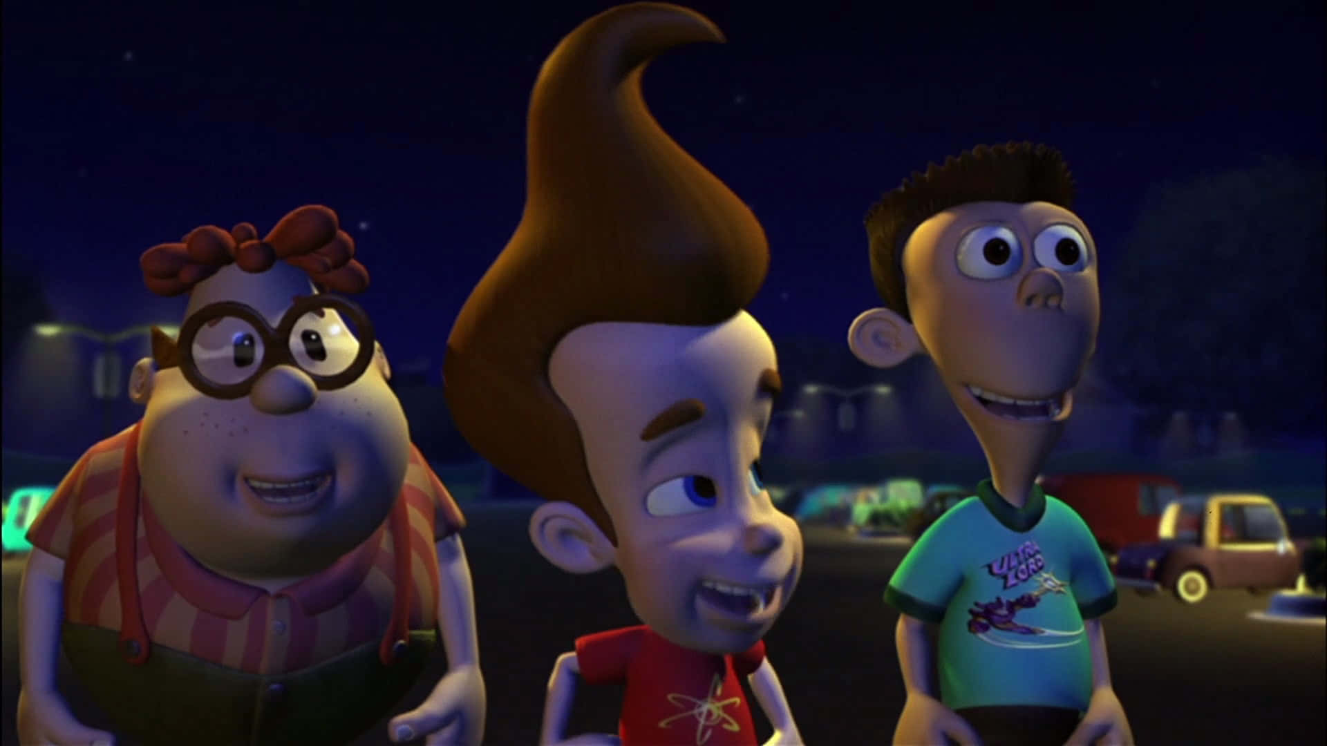 Jimmy neutron smiling