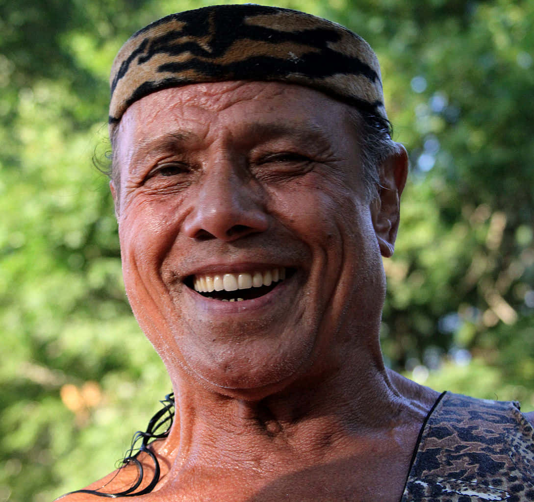 Jimmy Snuka Alluring Smile Picture