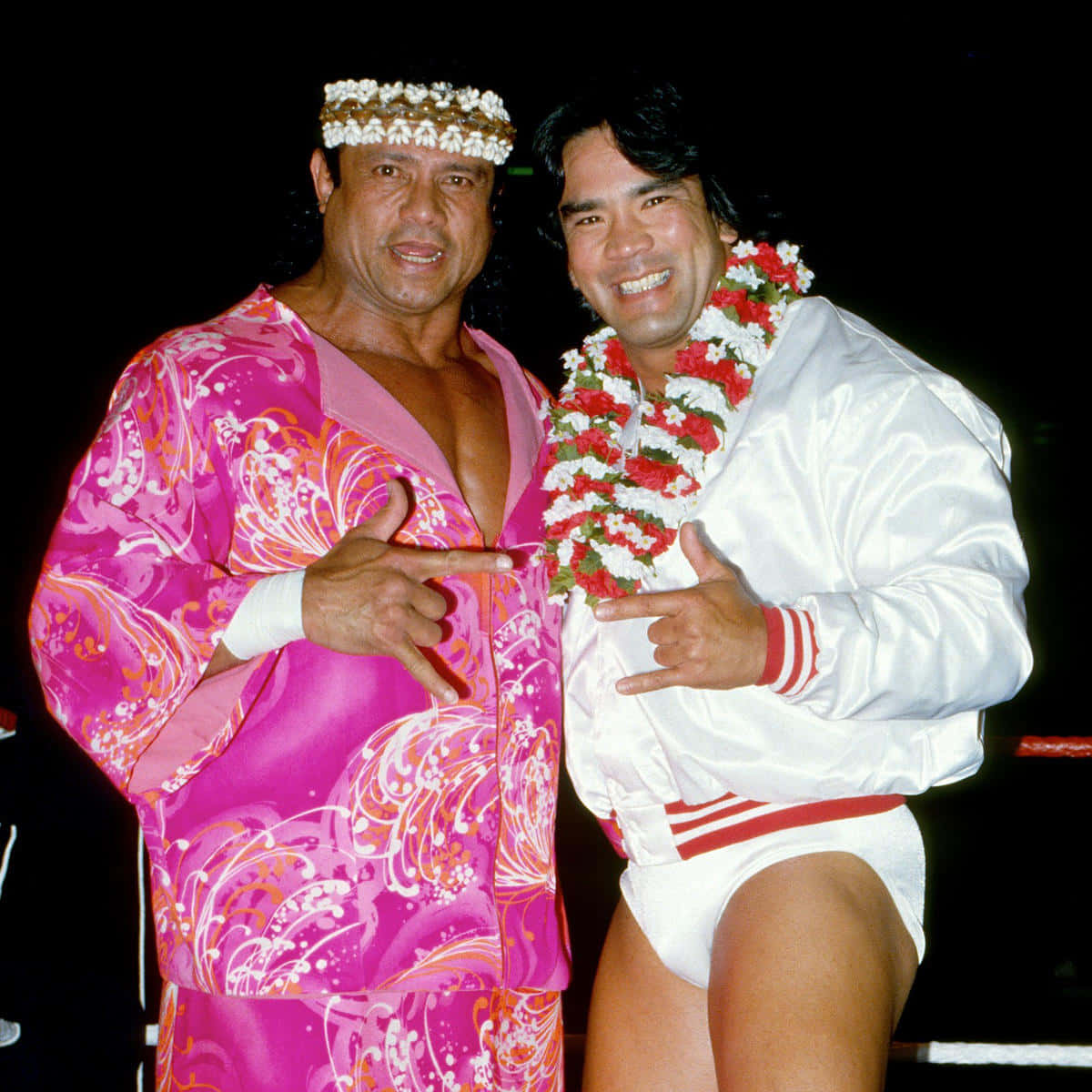 Jimmy Snuka And Ricky Steamboat Wallpaper