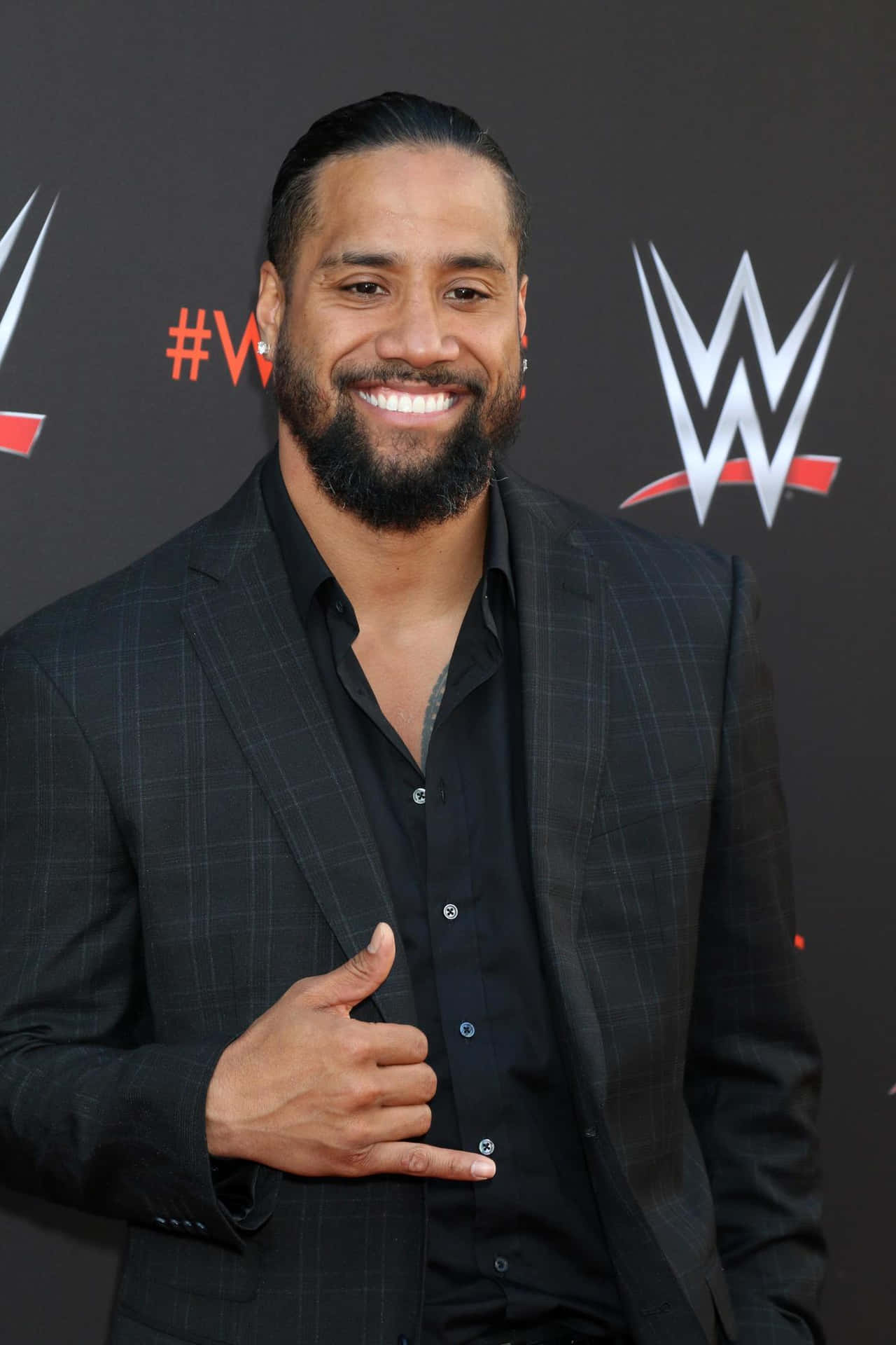 Jimmy Uso at his first-ever Emmy Awards Wallpaper