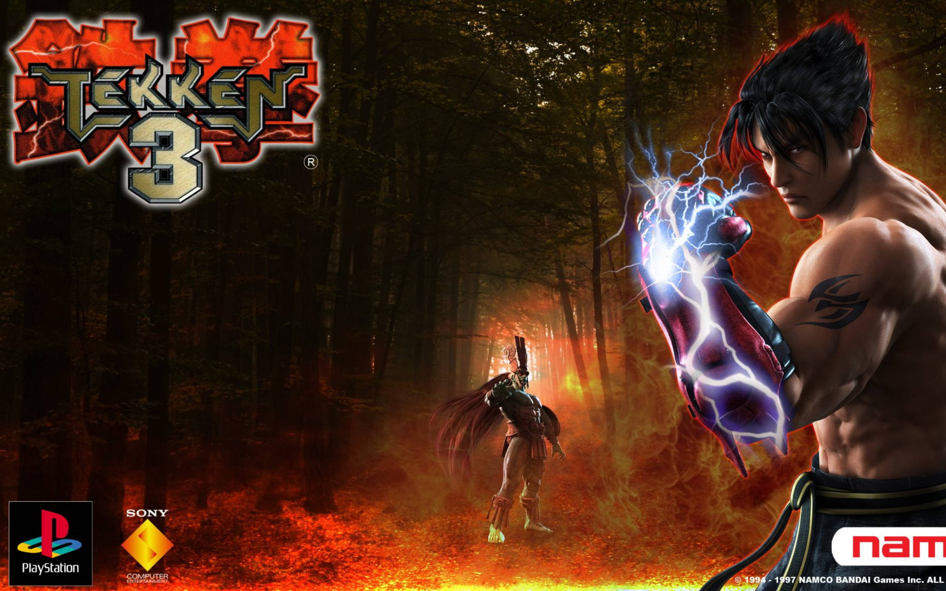 Download Jin Kazama Tekken 3 Poster Wallpaper 