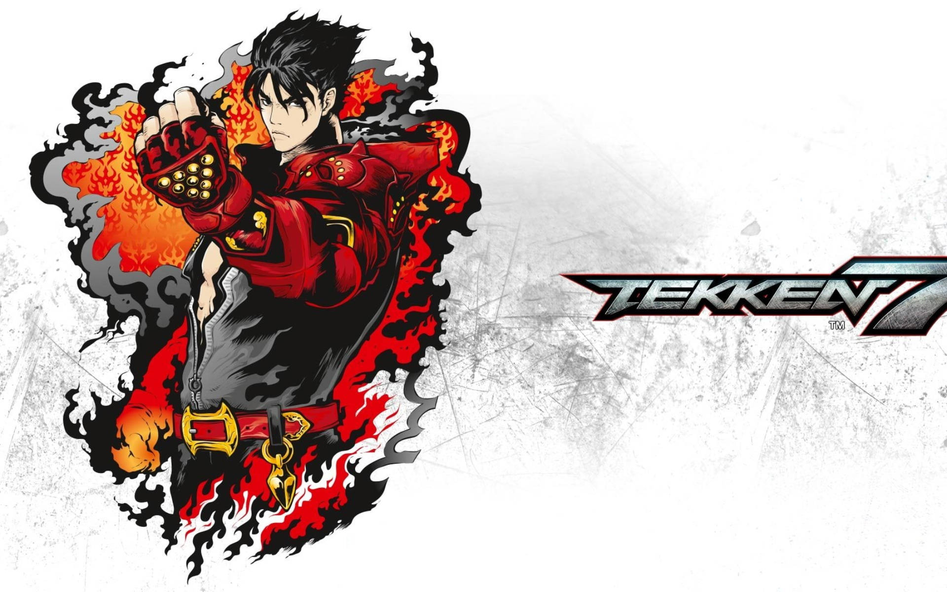 Jin Kazama Tekken 7 Comic-cover Wallpaper