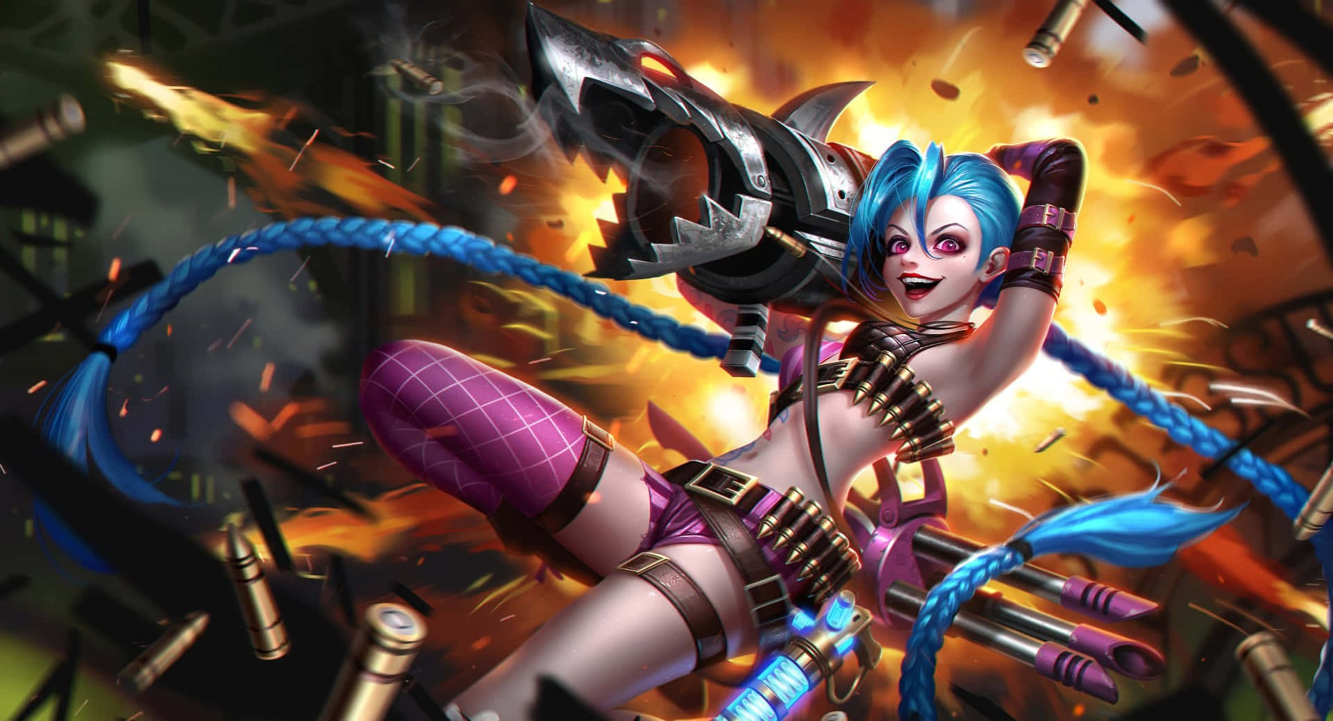 Jinx - Explosive Chaos and Mayhem in Action