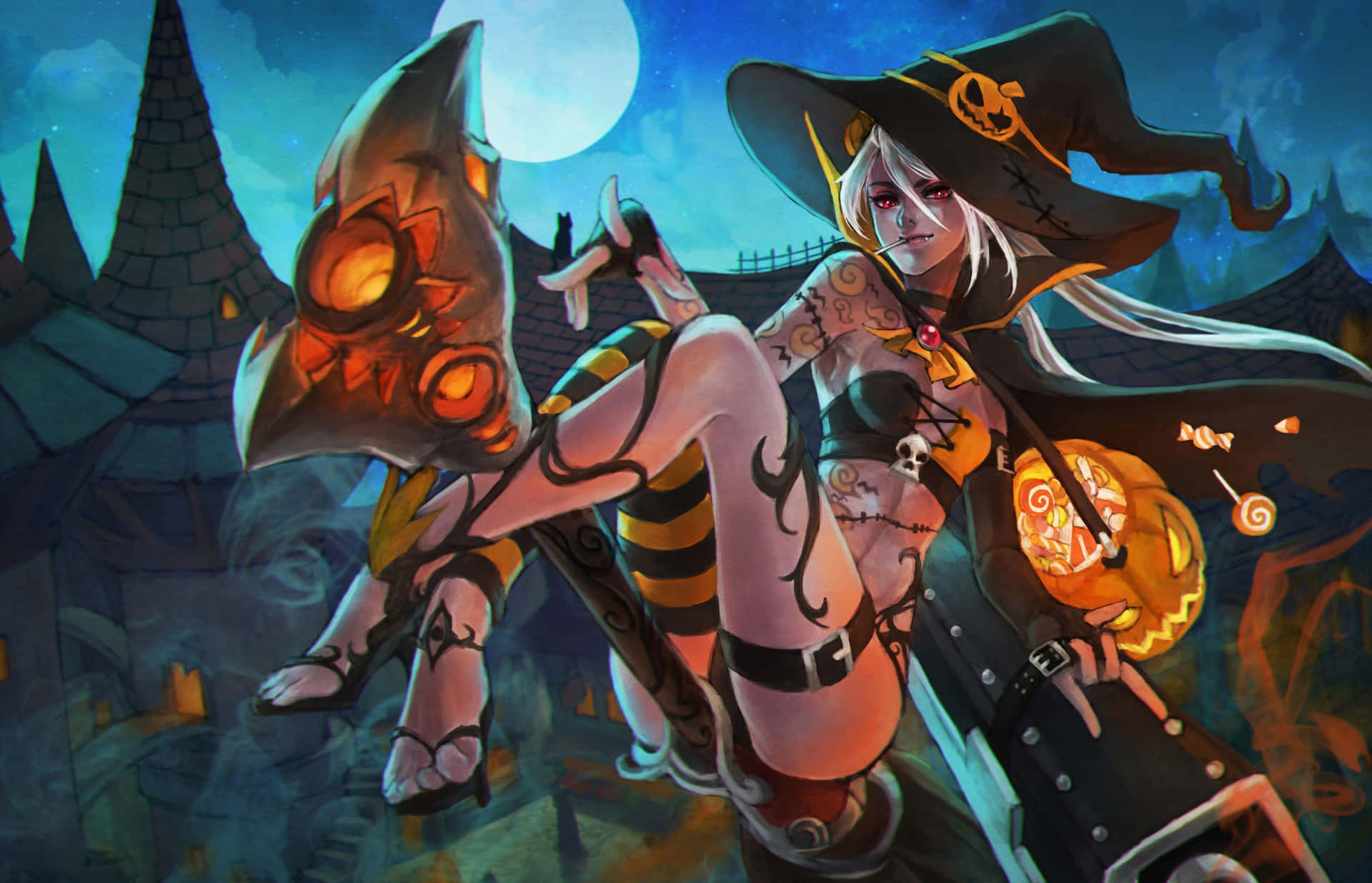Jinx, the Loose Cannon, unleashes chaos in the world of League of Legends
