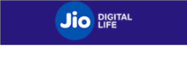 Jio Digital Life Logo Banner PNG