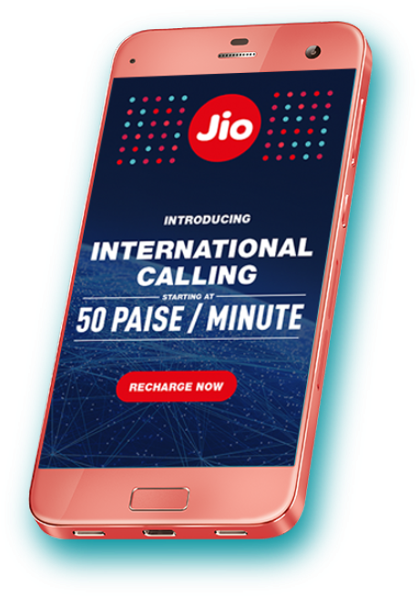 Jio International Calling Advert Mobile PNG