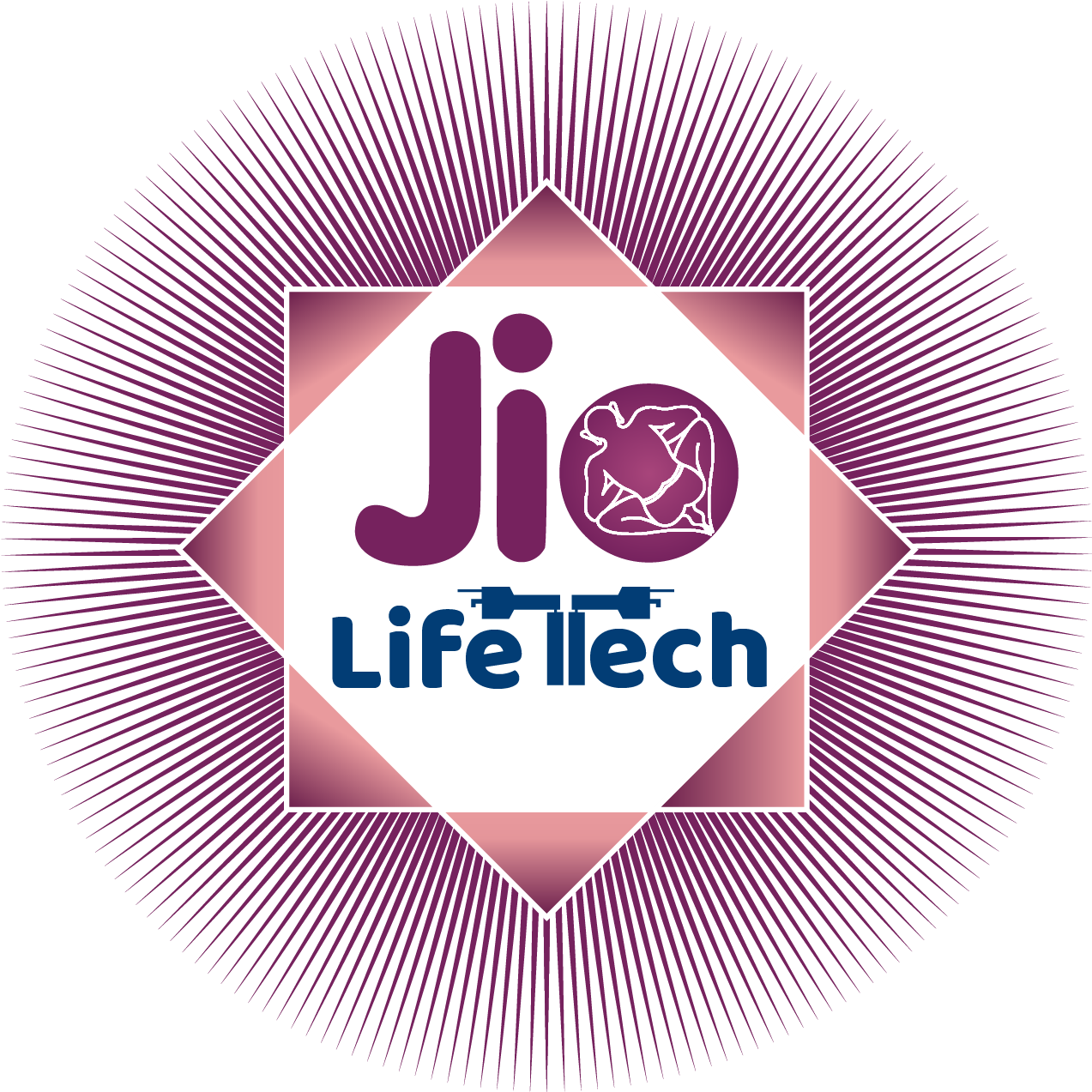 Download Jio Life Tech Logo Design | Wallpapers.com