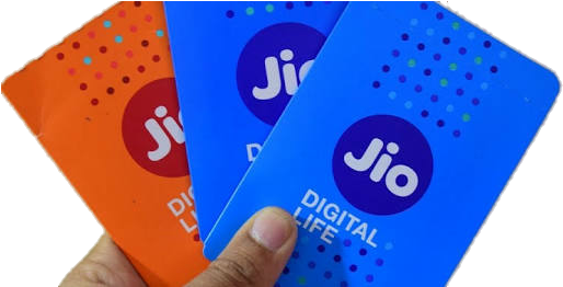 Jio S I M Cards Variety PNG