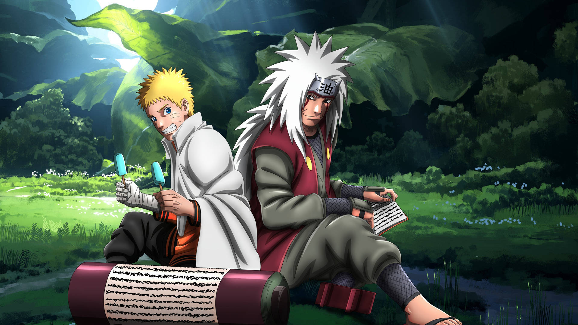 Naruto and Jiraiya Wallpapers  Top Free Naruto and Jiraiya Backgrounds   WallpaperAccess
