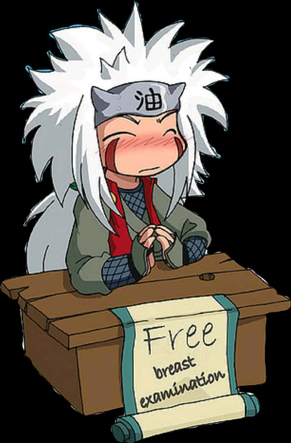 Jiraiya Free Examination Offer PNG