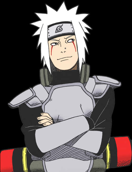 Jiraiya Naruto Anime Character PNG