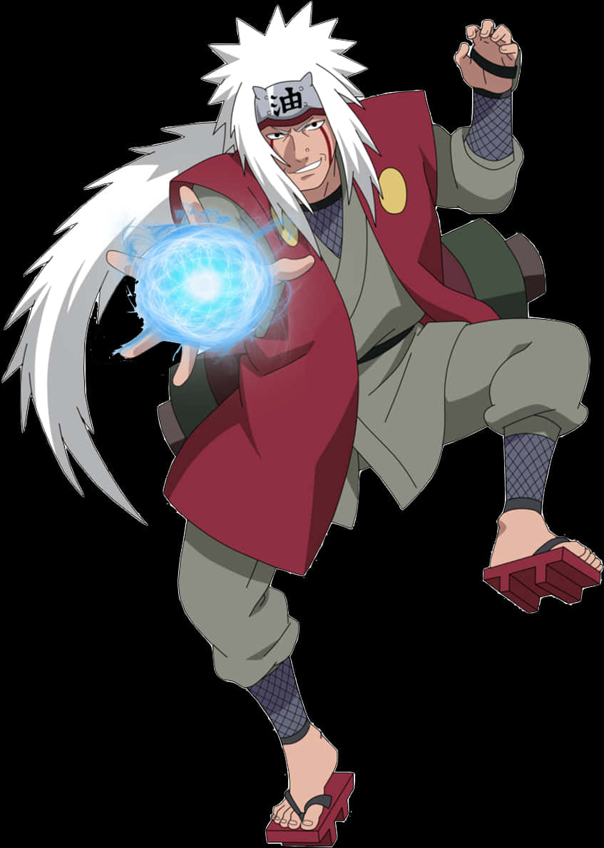 Jiraiya Naruto Anime Character PNG