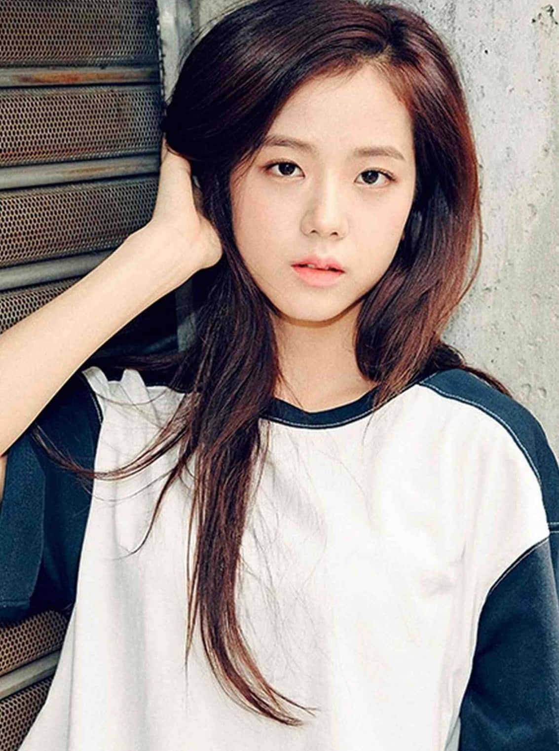 Südkoreanischesängerin Jisoo Der Erfolgreichen Mädchenband Blackpink.