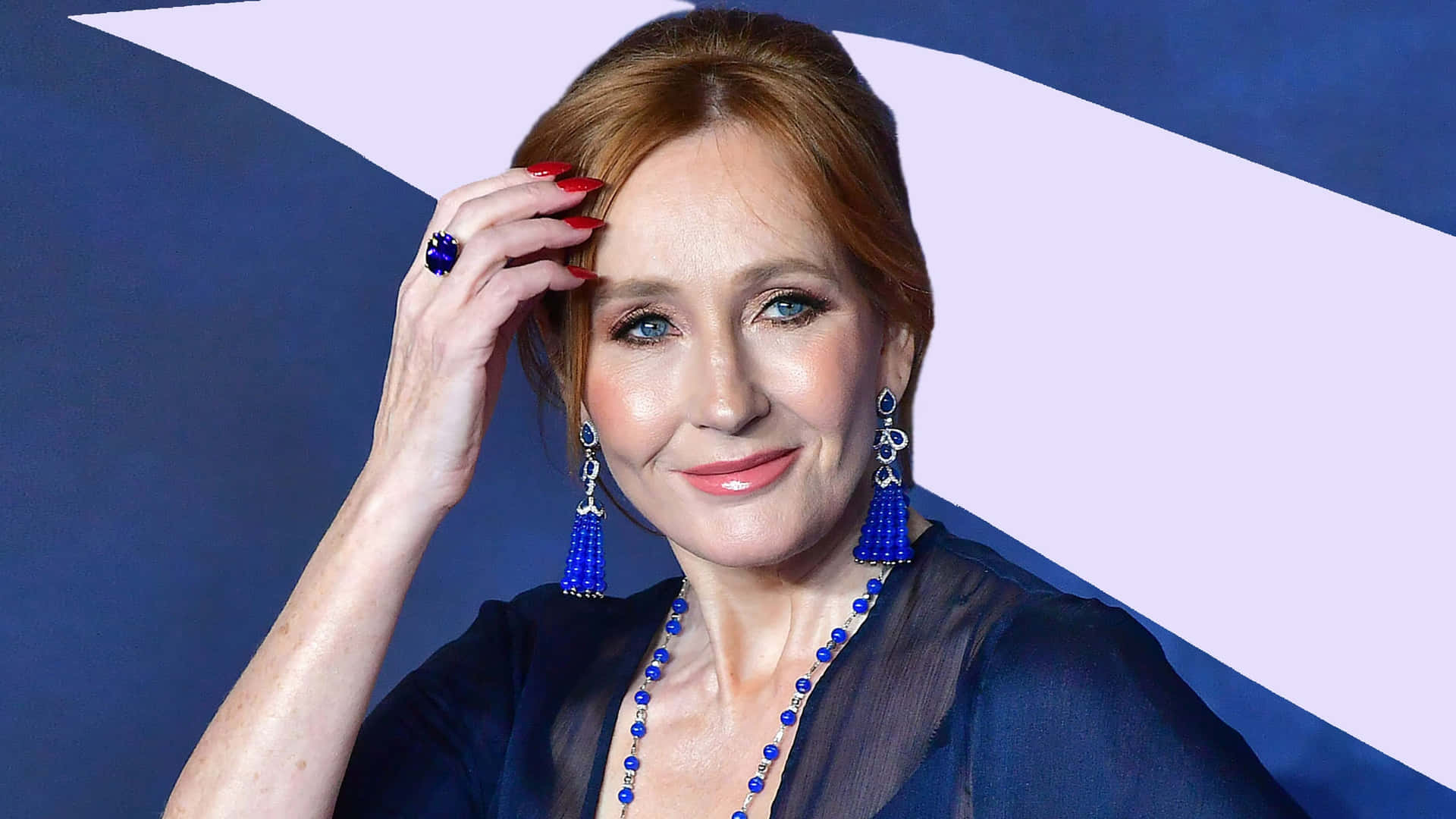 Jk. Rowling, Retrato De Una Autora Bestseller Fondo de pantalla
