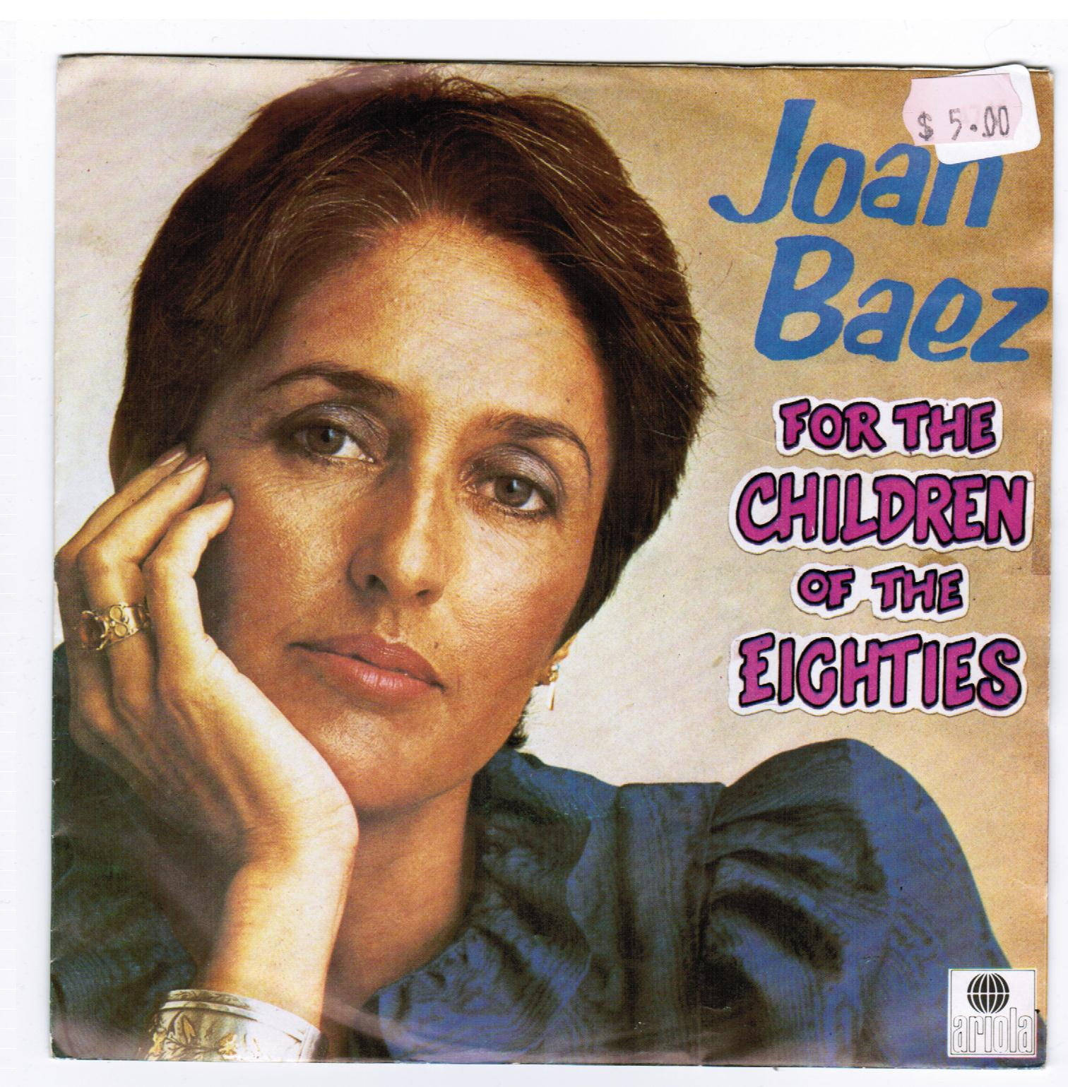 Portadadel Álbum Joan Baez Para Los Niños De Los Años Ochenta. Fondo de pantalla