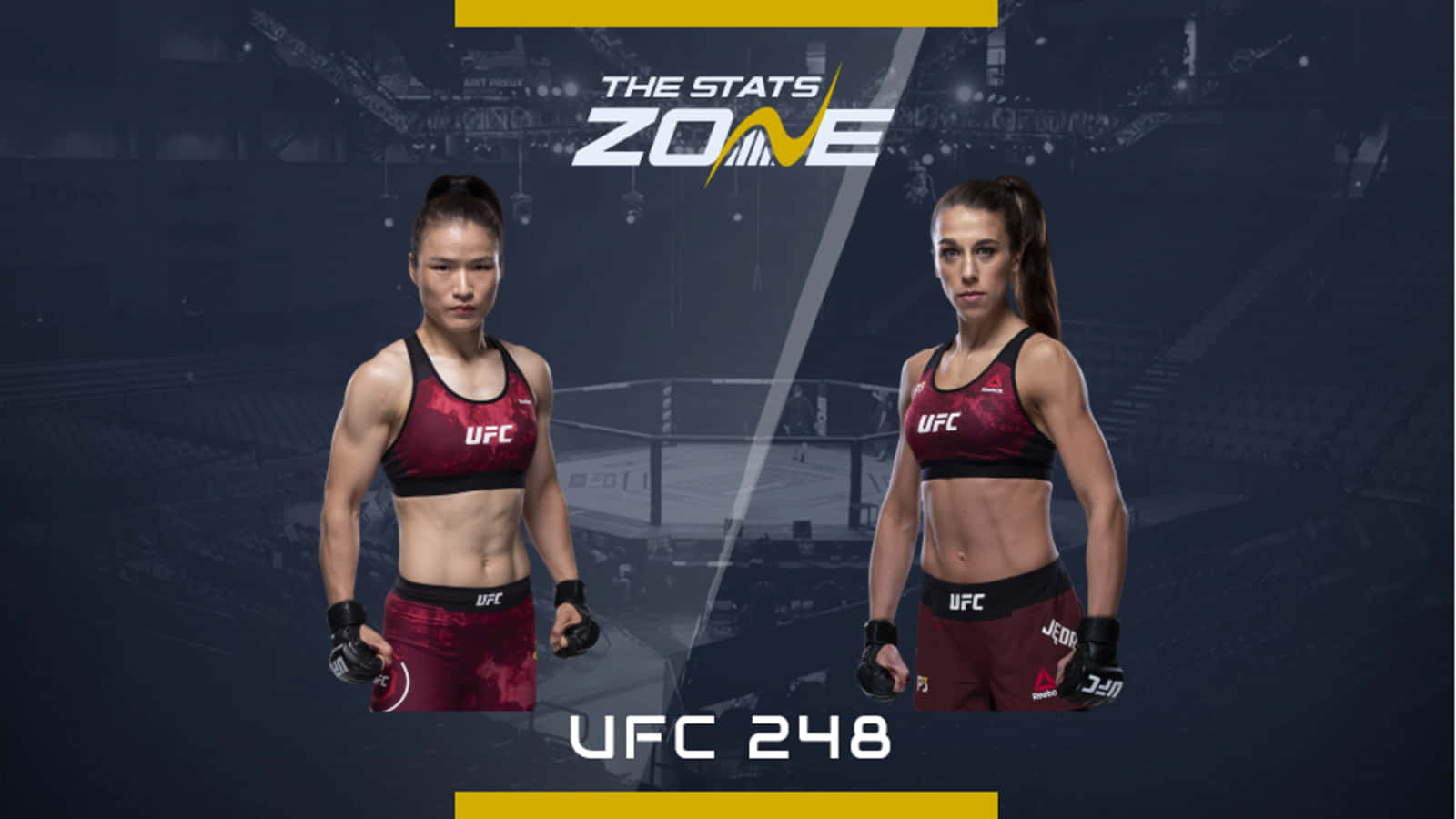 Joanna Jedrzejczyk & Zhang Weili MMA Forhåndsvisning Live Tapet Wallpaper