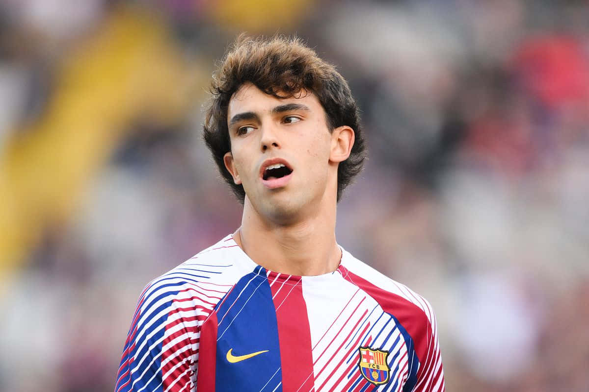 Joao Felix Atletico Madrid Striper Bakgrunnsbildet