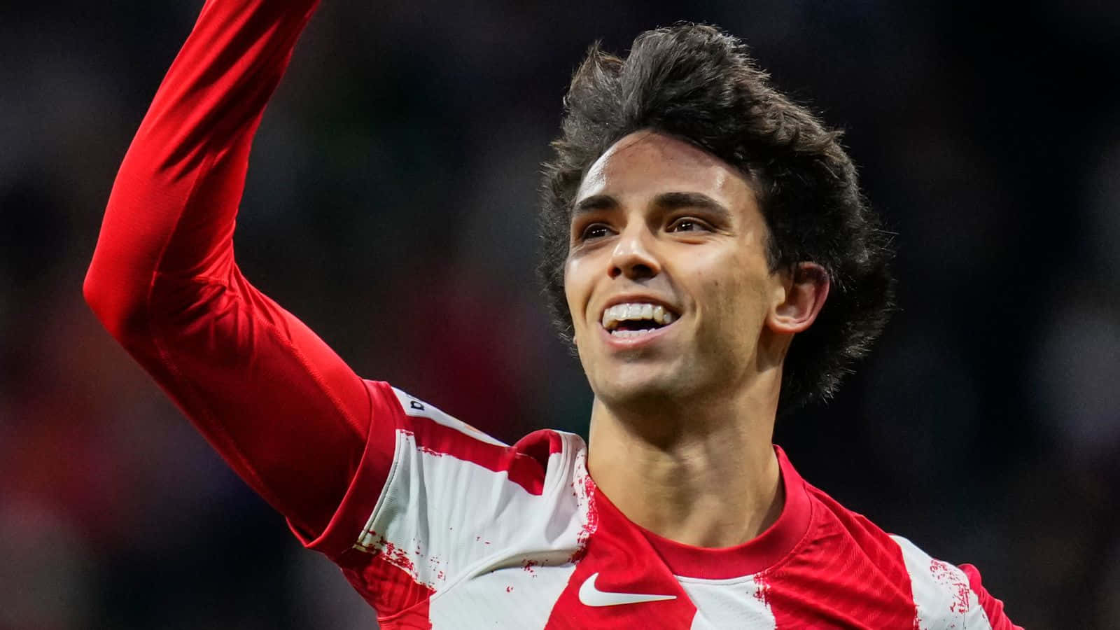 Joao Felix Celebrating Victory Wallpaper