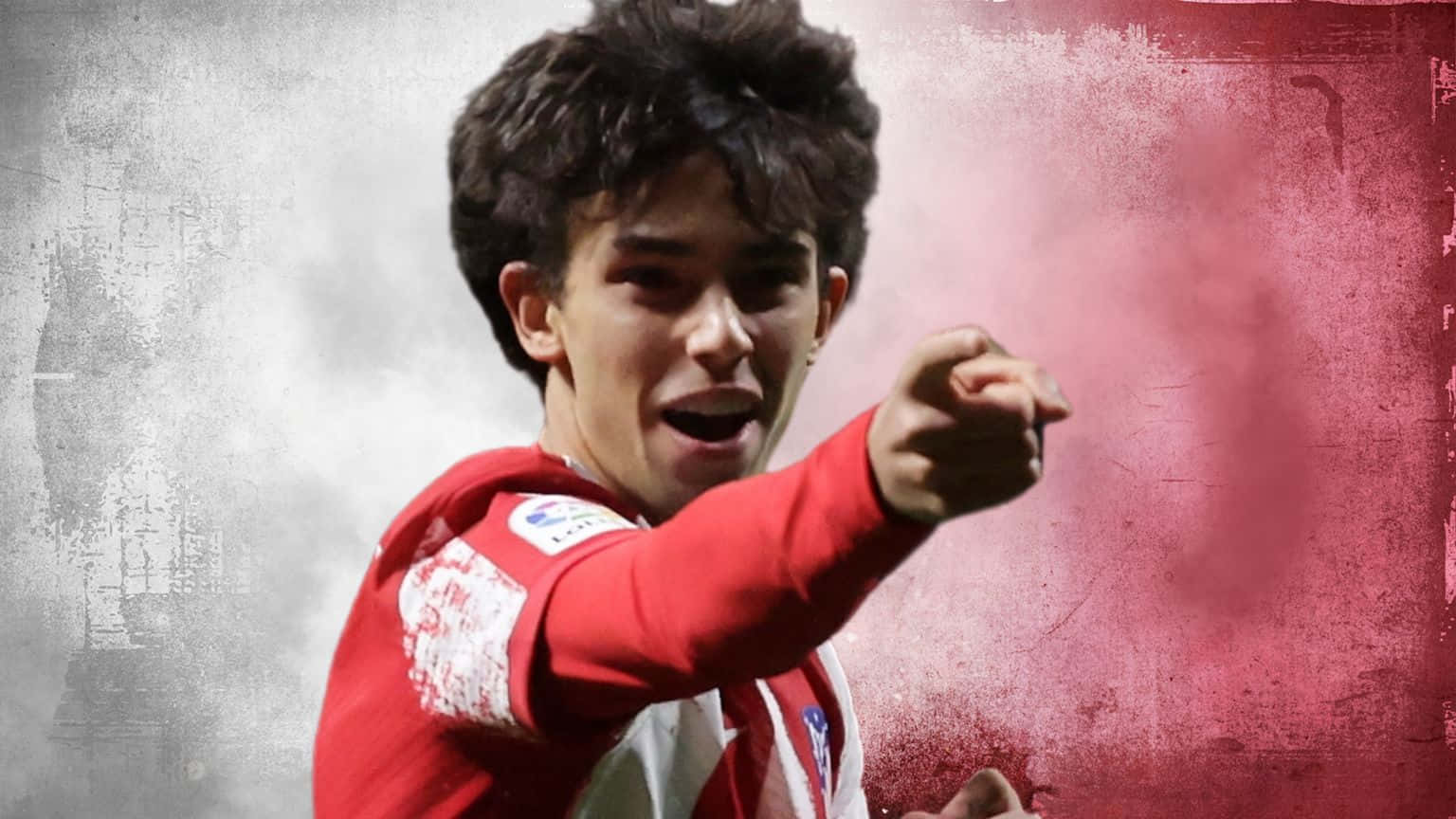 Joao Felix Celebration Atletico Madrid Wallpaper