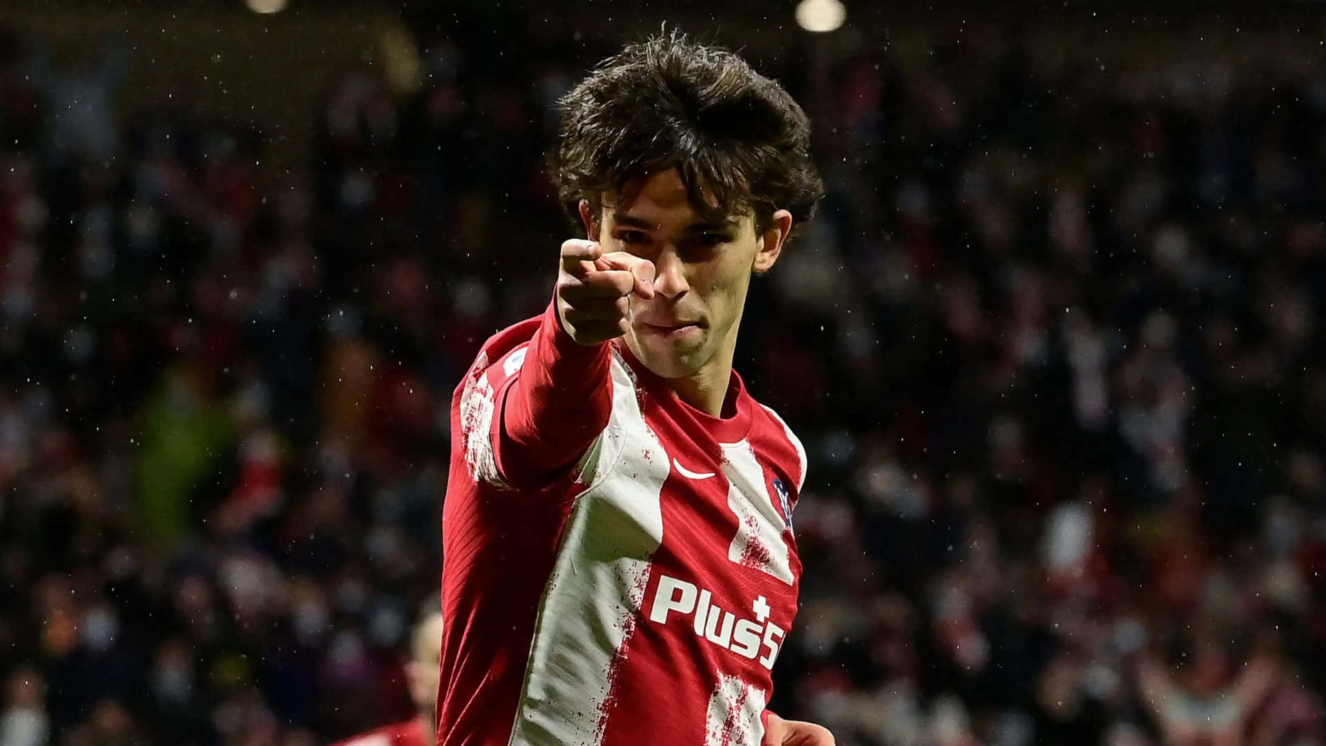 Joao Felix Celebration Atletico Madrid Wallpaper