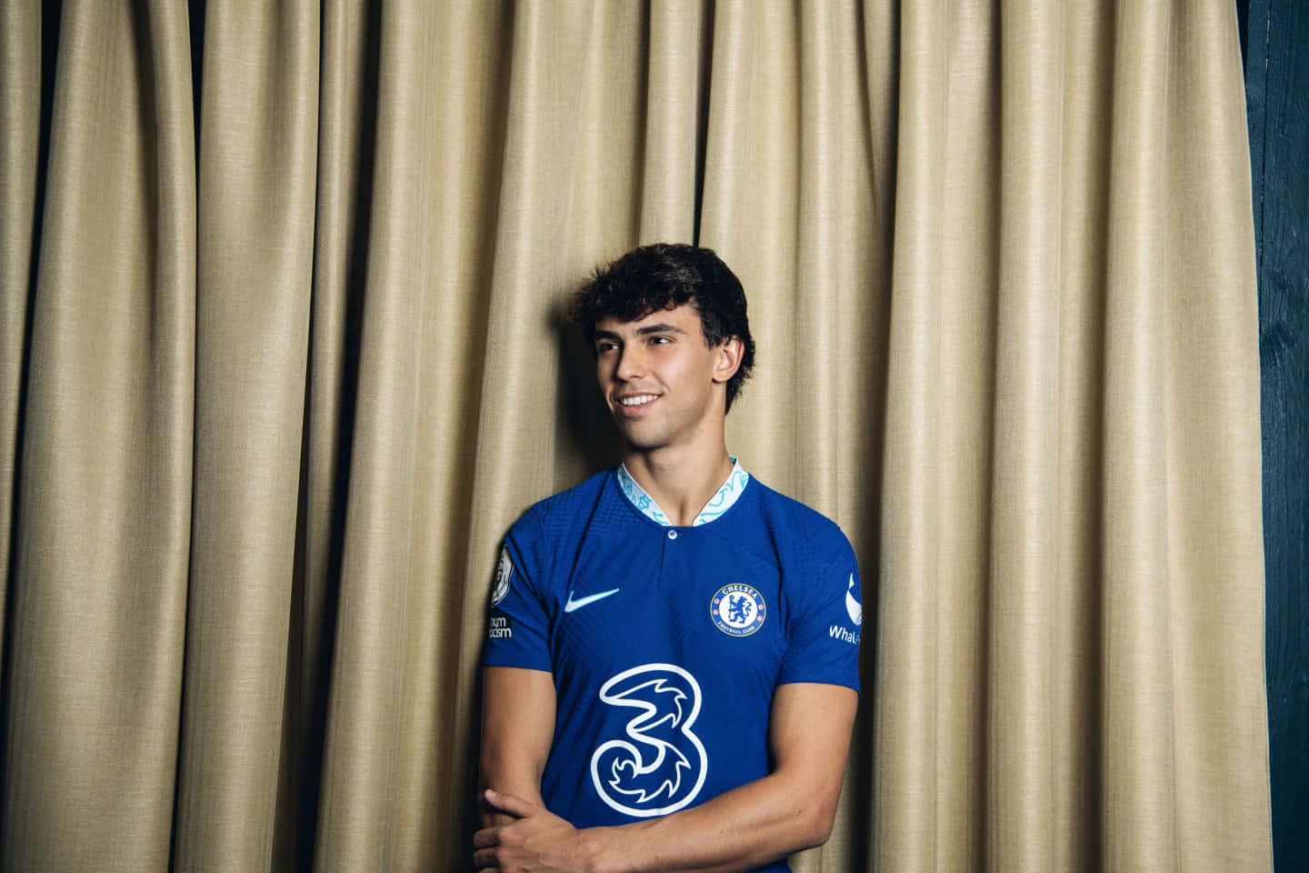 Joao Felix Chelsea Fc Presentasjon Bakgrunnsbildet